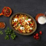 Loaded fries tikka masala