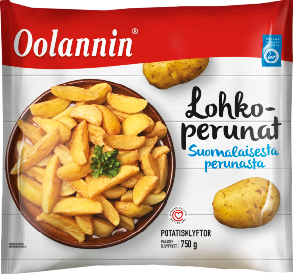 Oolannin Lohkoperunat 750 g