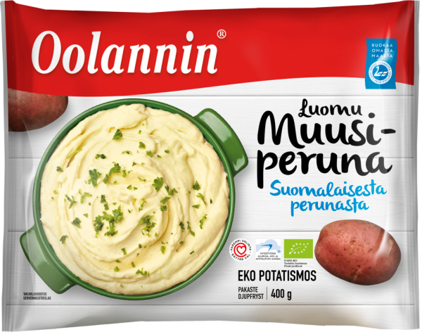 Oolannin Luomu Muusiperuna 400 g