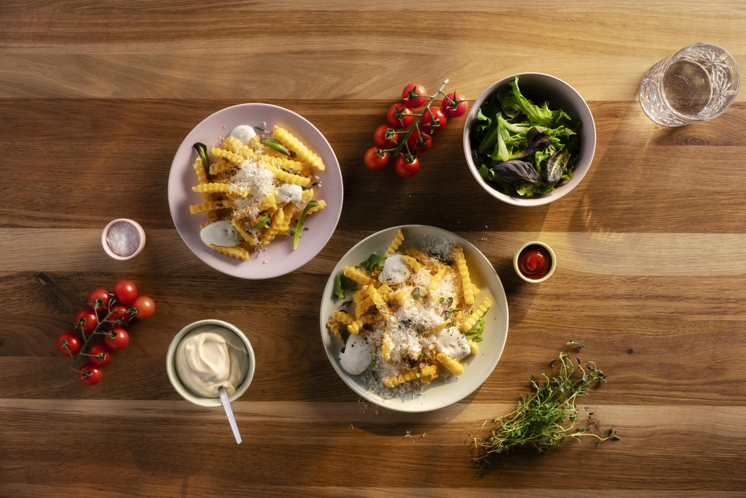 Ranskalaiset parmesaanilla